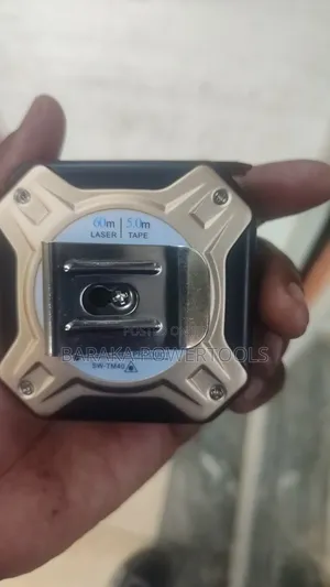 This Is a Laser Distance Measuring Tape — A 2-in-1
