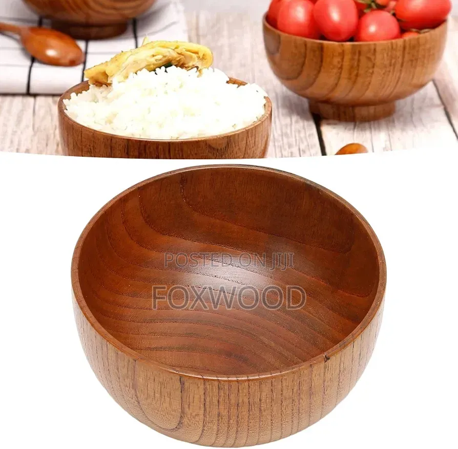 Wooden Soup Bowl 450ml