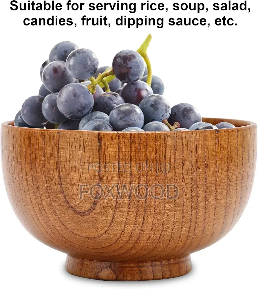 Wooden Soup Bowl 450ml