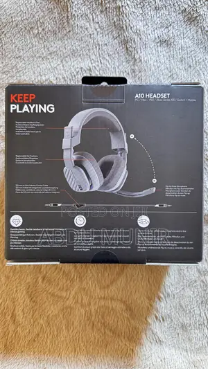 Logitech Astro A10 Gen2 Wired Headset – Grey