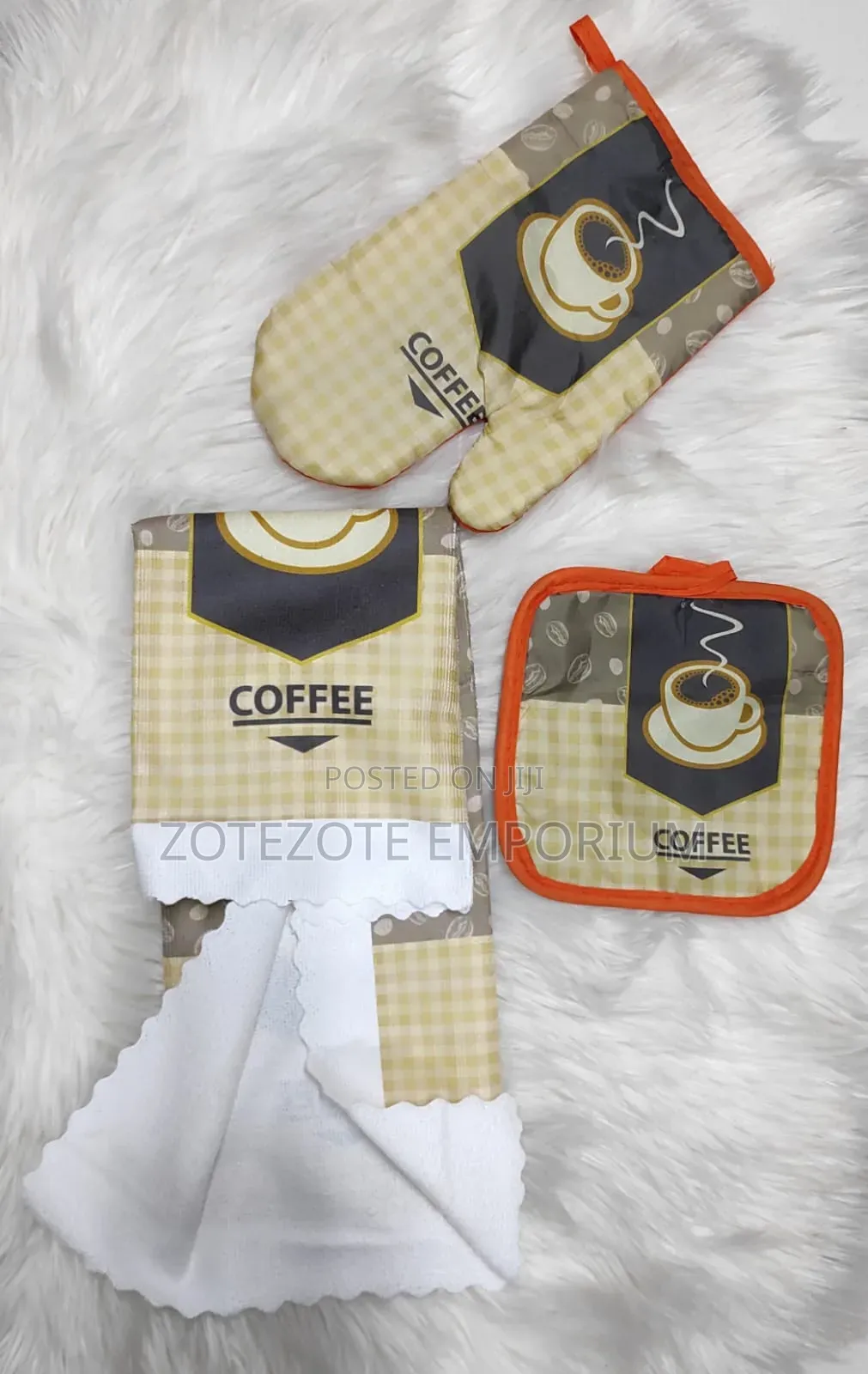 3pcs Kitchen Glove Set