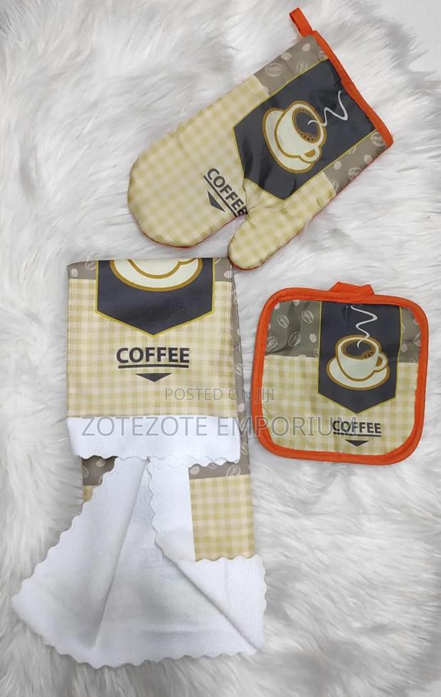3pcs Kitchen Glove Set - thumbnail 3