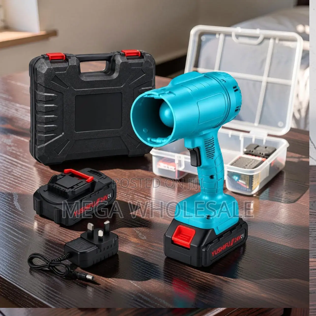 Professional Grade Portable Cleaning 24V Cordless Rechargeable Blower