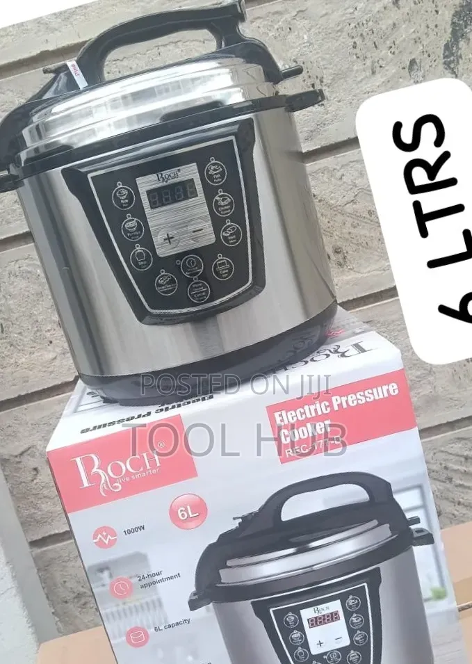 Roch Electric Pressure Cooker (Model: REC-177-D).
