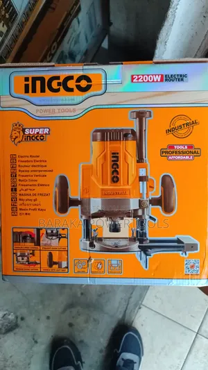 INGCO 2200W Industrial Electric Wood Router.