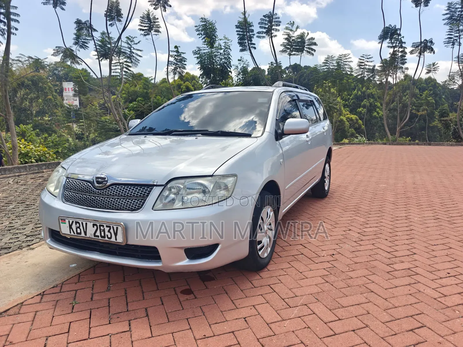 Toyota Corolla Fielder 2006 Silver