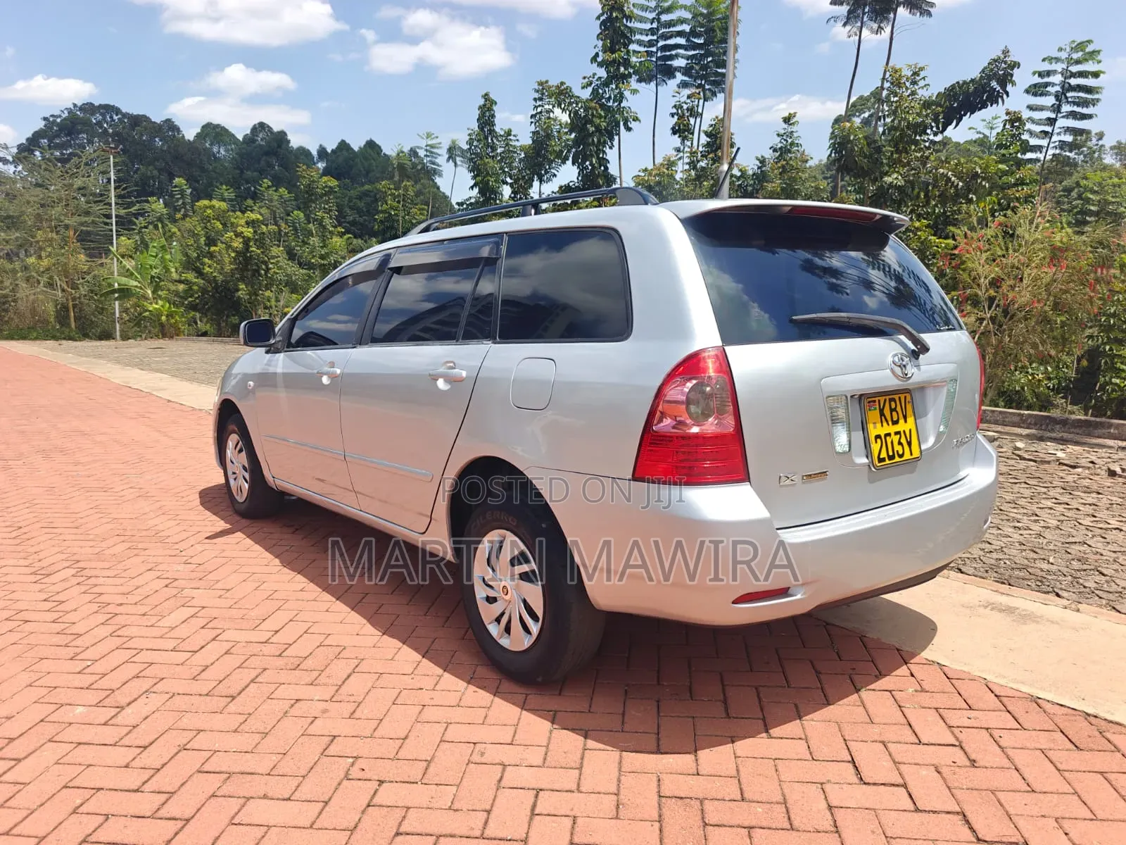 Toyota Corolla Fielder 2006 Silver