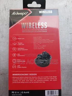 Wireless Aldeepo Earbuds Bluetooth 5.0