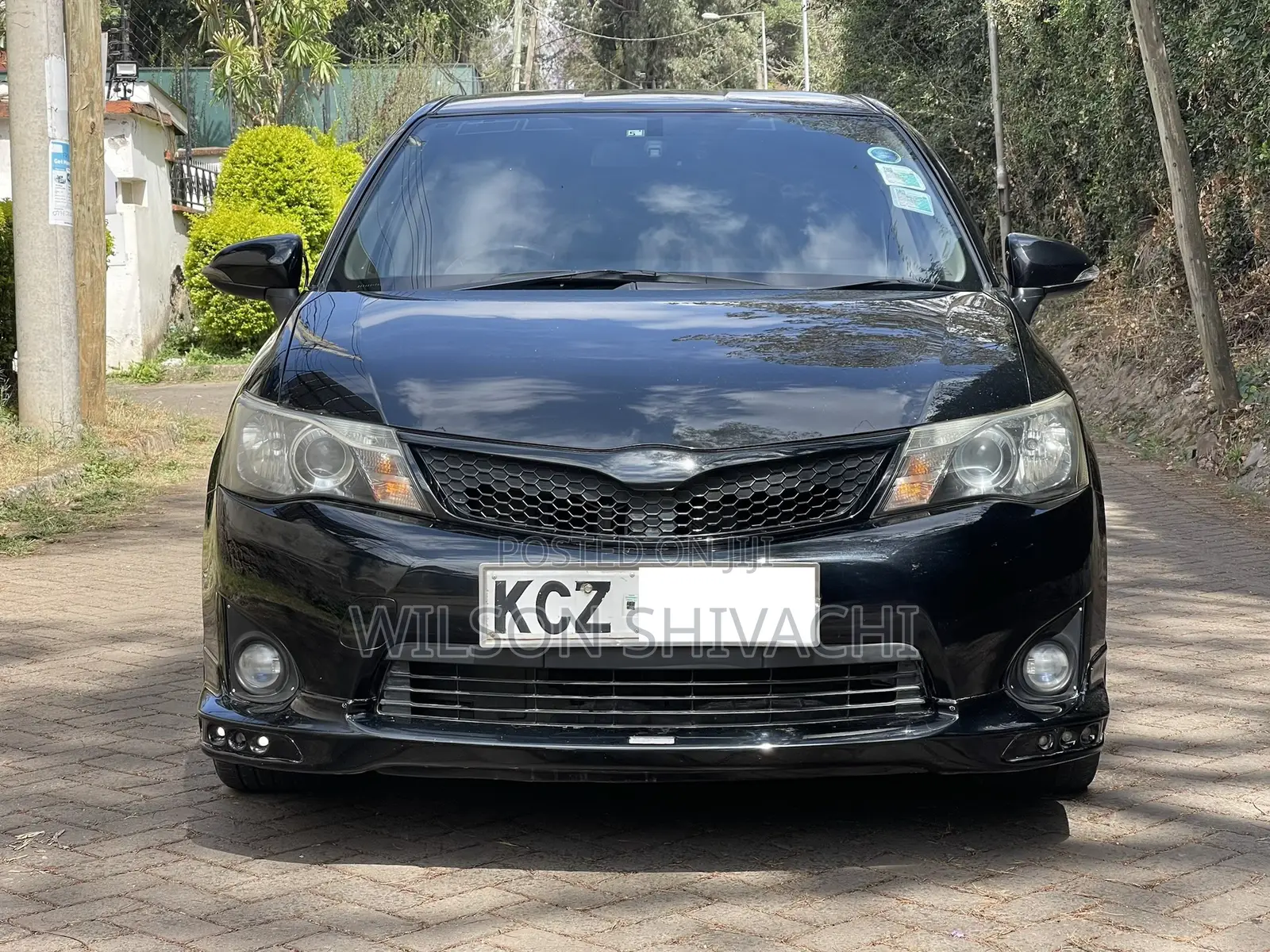 Toyota Corolla Fielder 2013 Black