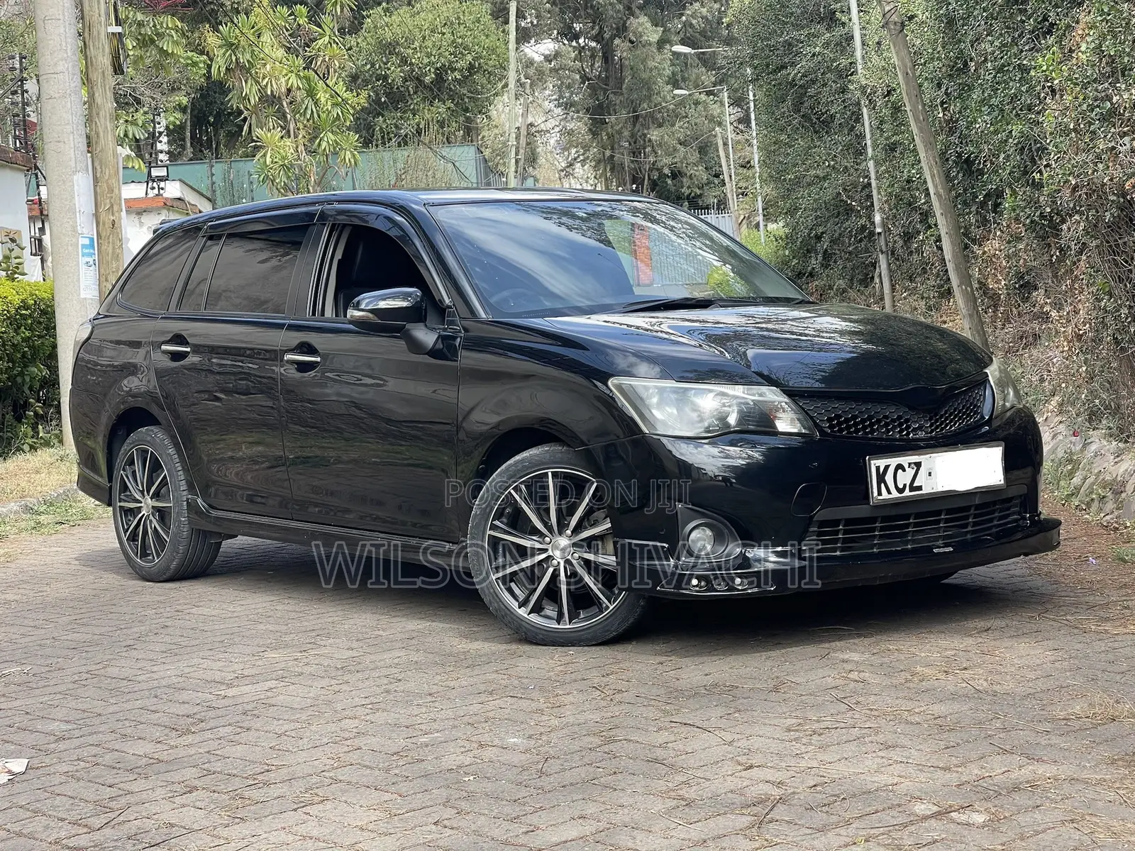 Toyota Corolla Fielder 2013 Black