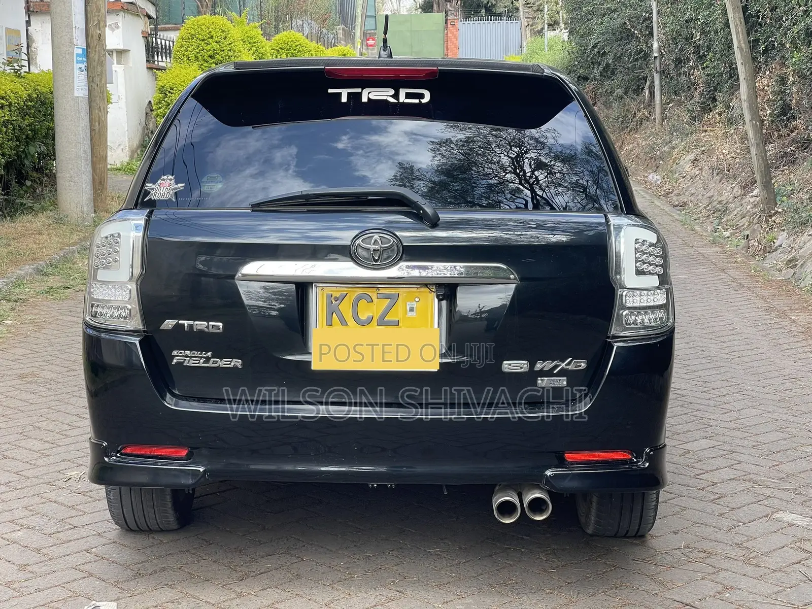 Toyota Corolla Fielder 2013 Black