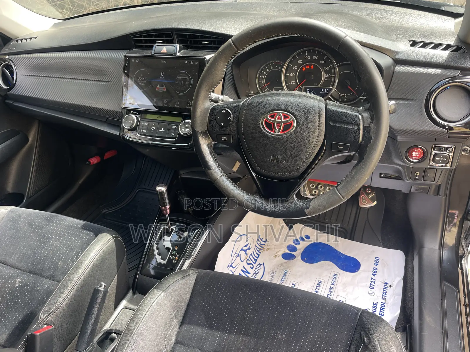 Toyota Corolla Fielder 2013 Black
