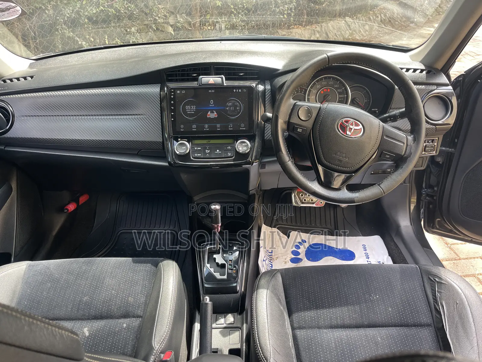 Toyota Corolla Fielder 2013 Black