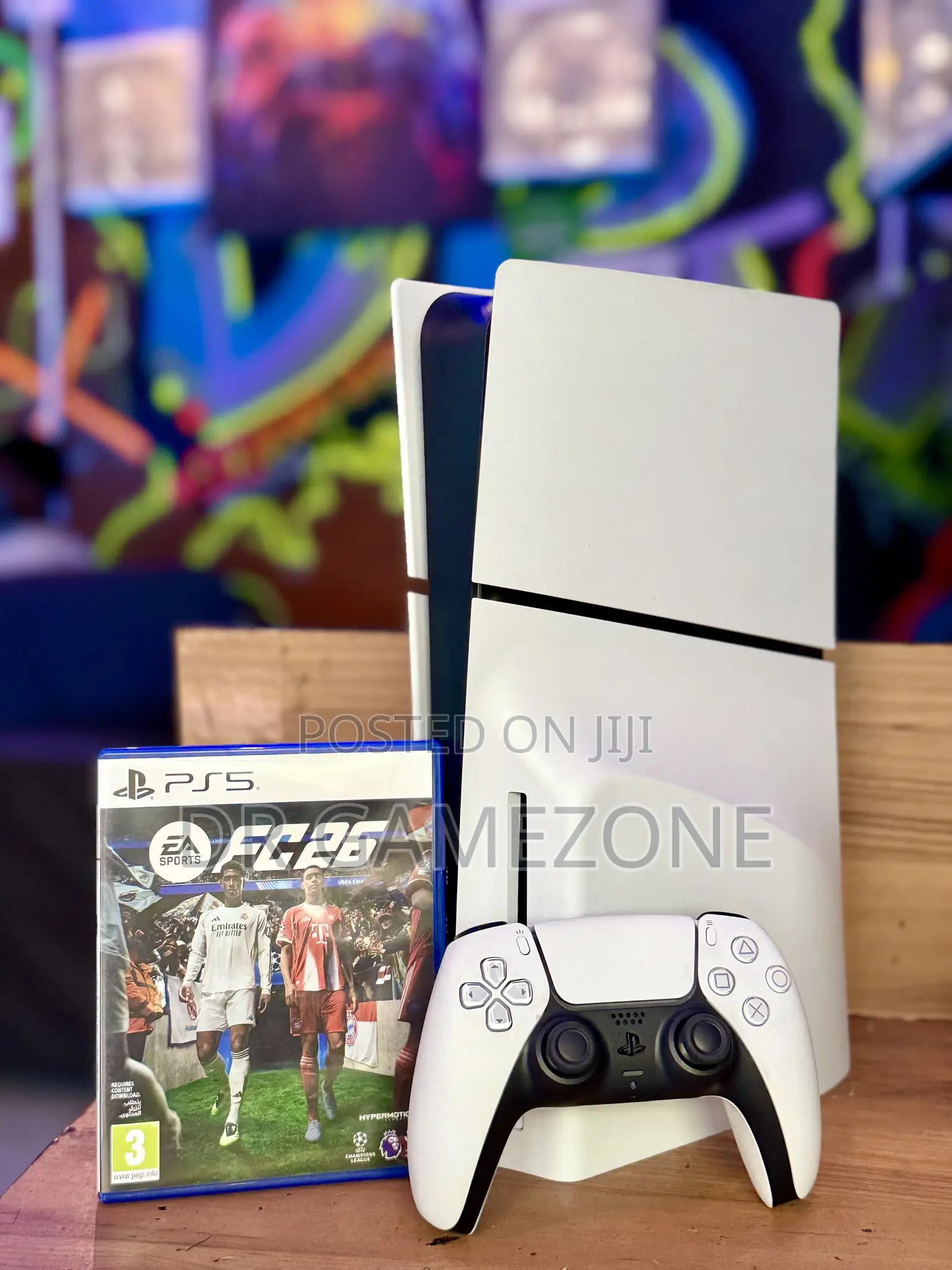 Ex Uk PlayStation 5 Slim Disc Version 1tb + Fc26
