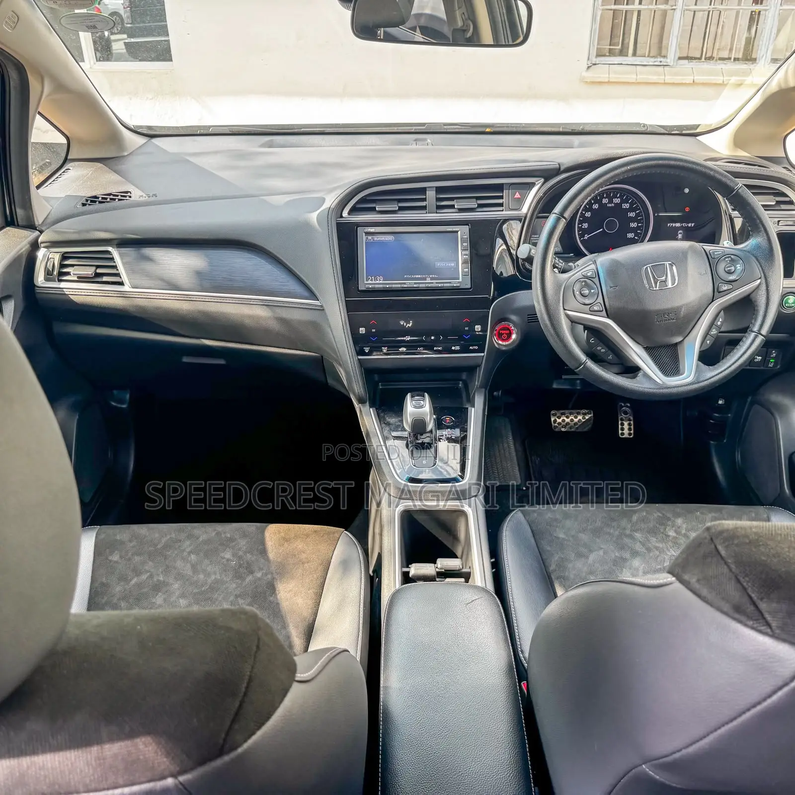Honda Fit Shuttle 2019 Blue