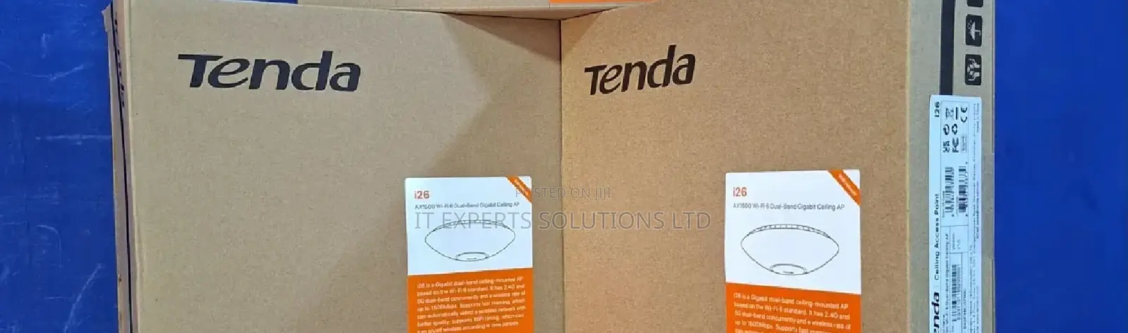 Tenda I26 AX1500 Wi-Fi 6 Dual Band Gigabit Ceiling Access Point