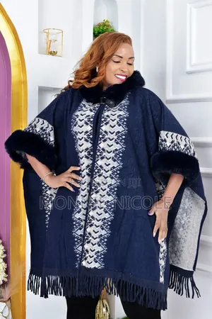 Mexican Women Hooded Poncho