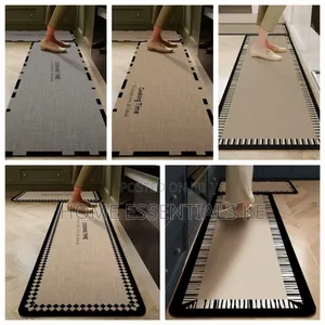 2pcs New Design Rubber Bottom Kitchen Mats