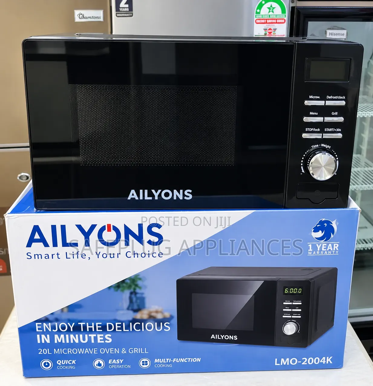Ailyons Kitchen Microwave – Quick Convenient Food Heating