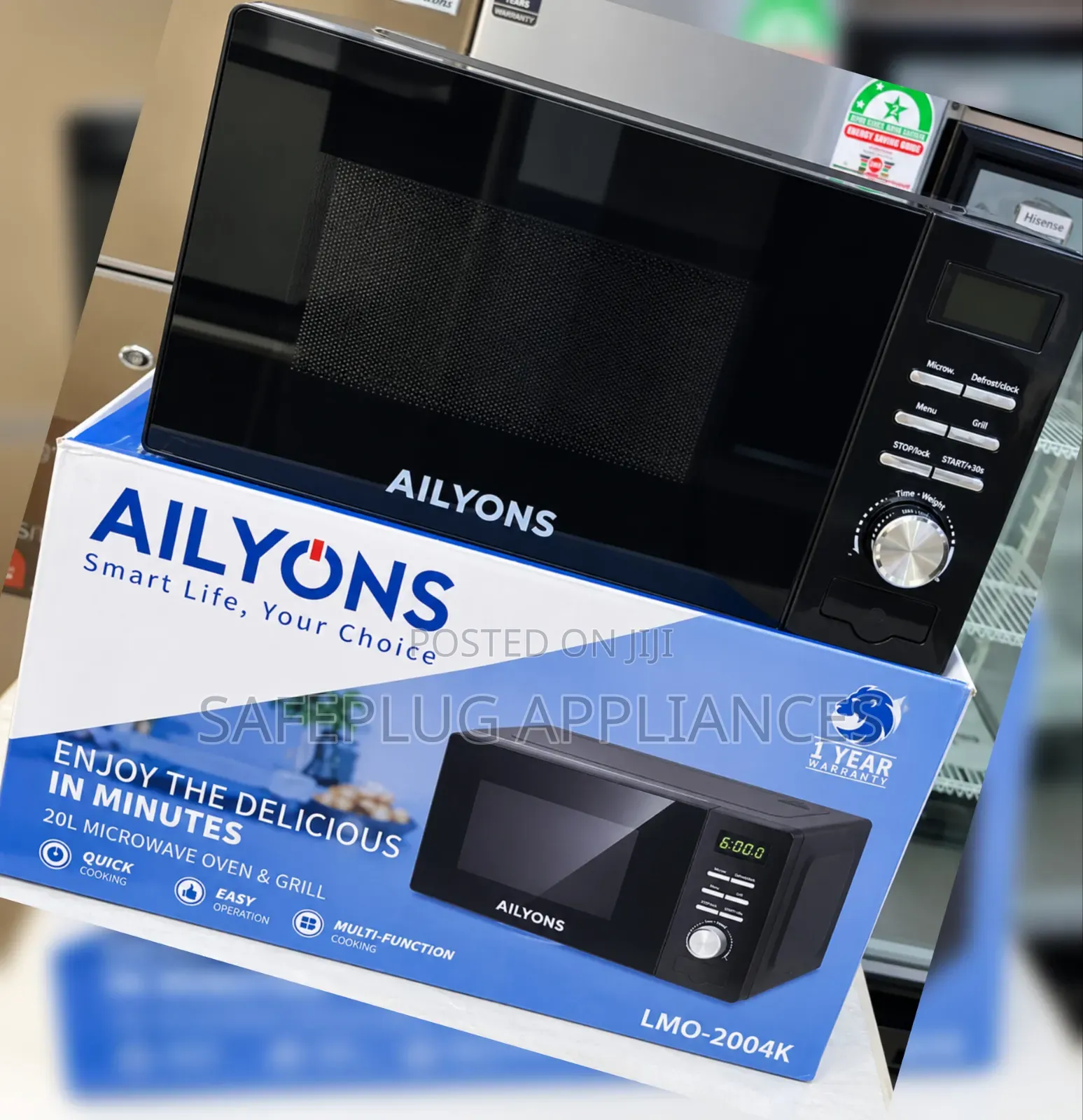 Ailyons Kitchen Microwave – Quick Convenient Food Heating