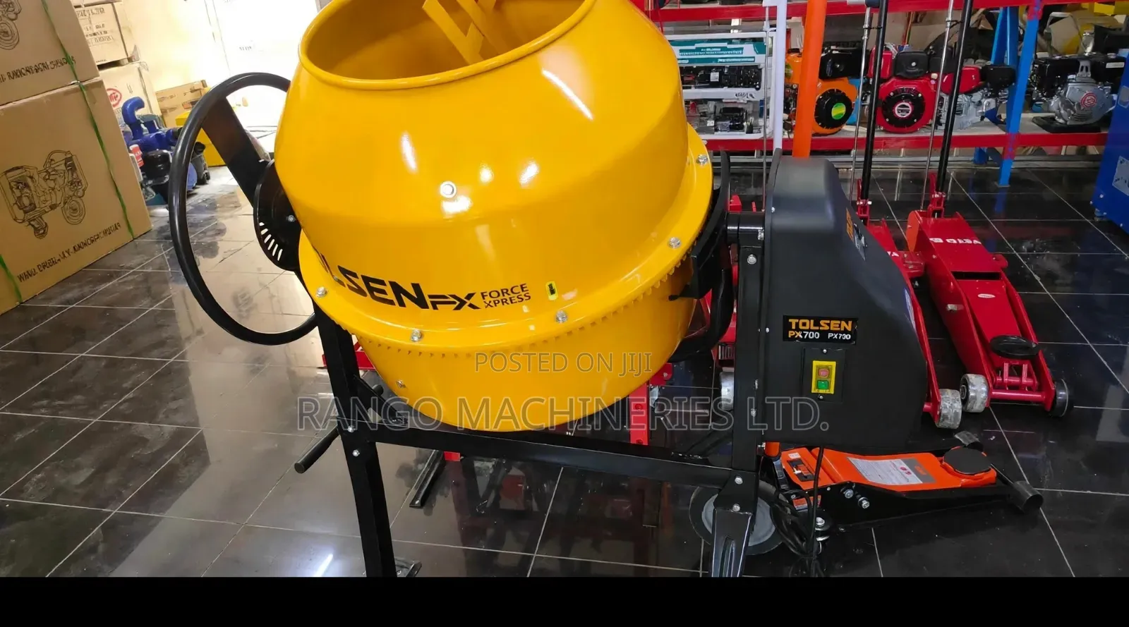 Concrete Mixer Electric