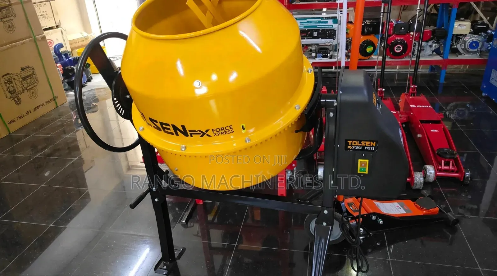 Concrete Mixer Electric