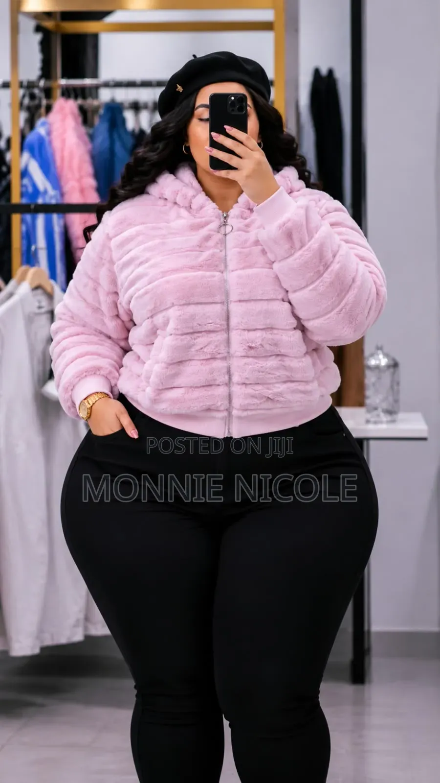 Warm Women Fleece Jacket.