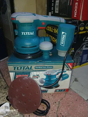 Total Tools Rotary Electric Sander With Its Original Box