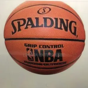 Beige Spalding Basketball