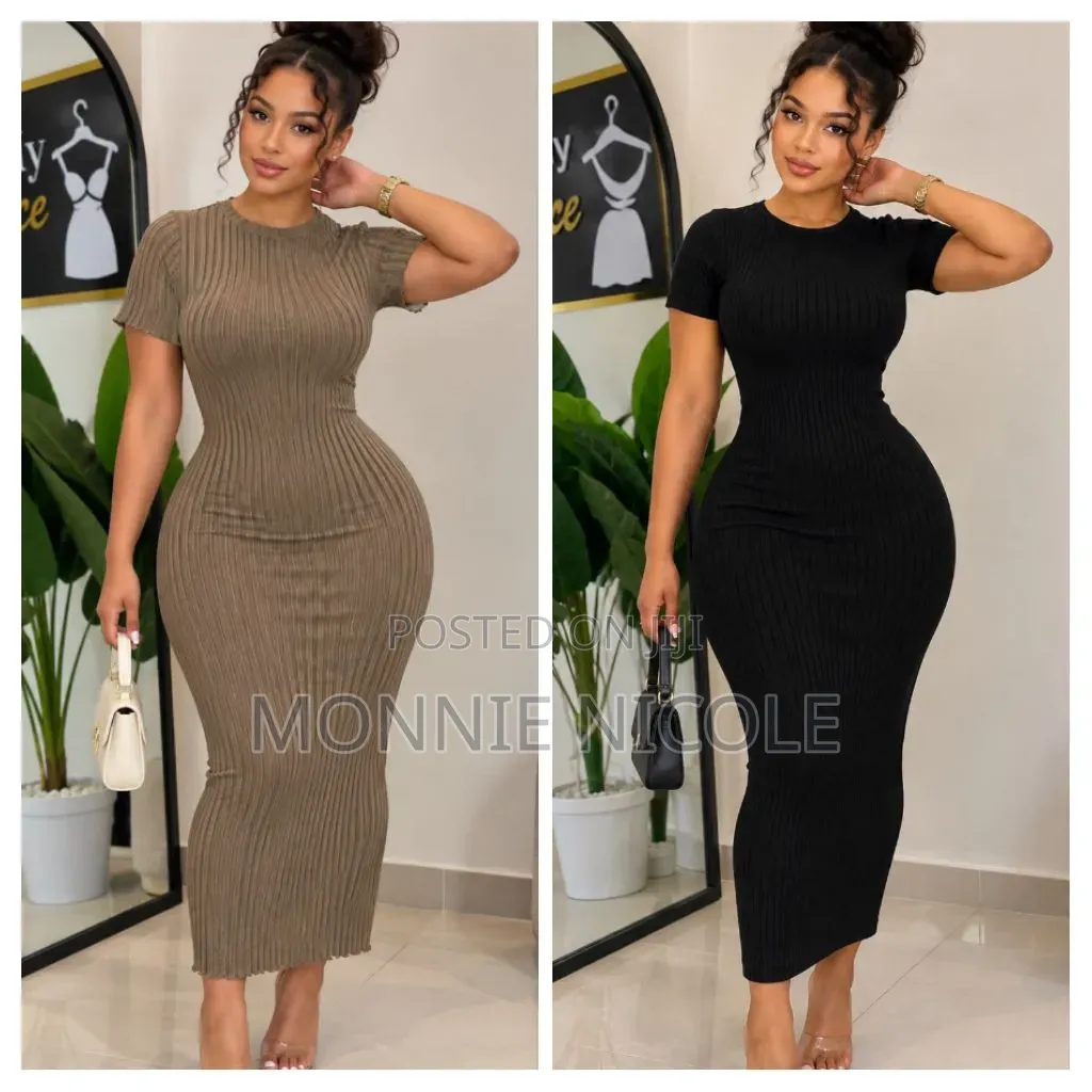 Chic Stretchy Bodycon Dress