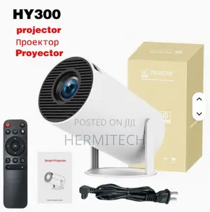 HY300 Mini Portable Projector – Compact Home Cinema Experience