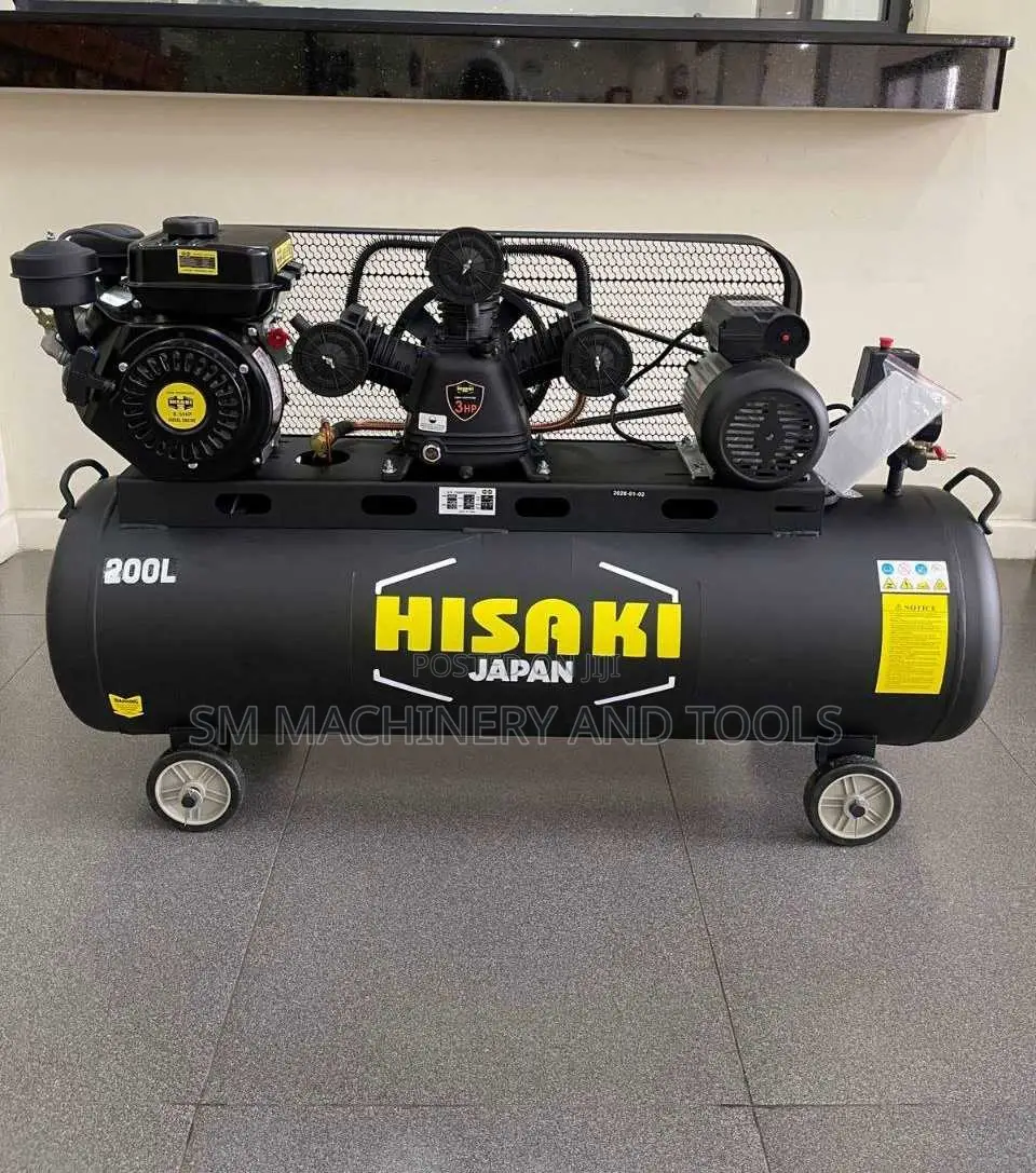 Hisaki Japan 2-in-1 Hybrid 300-Liter Compressor