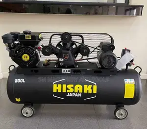 HISAKI JAPAN2 IN 1 Compressor 200 L With Diesel Engine 8.5hp 3hp