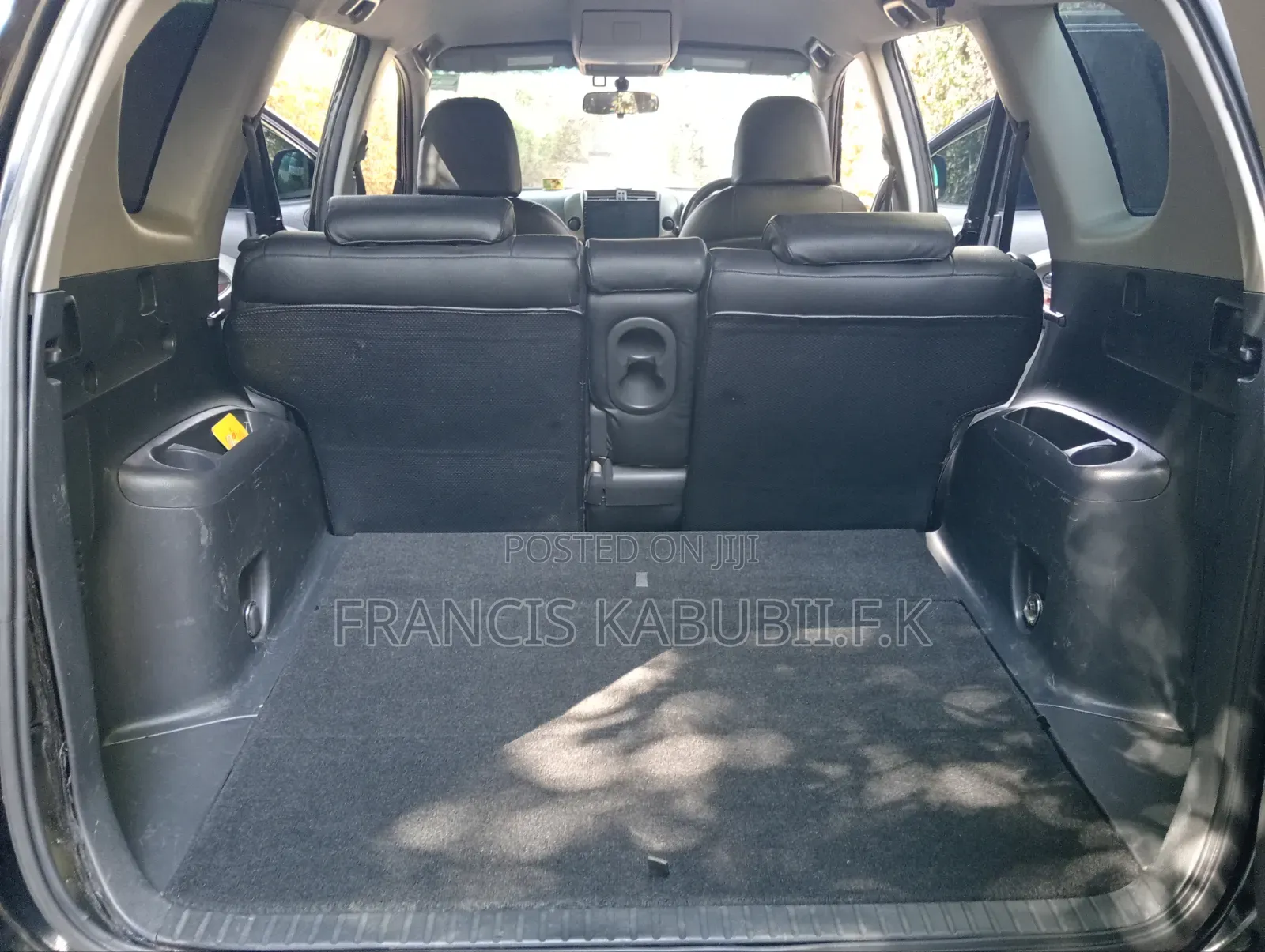 Toyota Vanguard 2012 Black