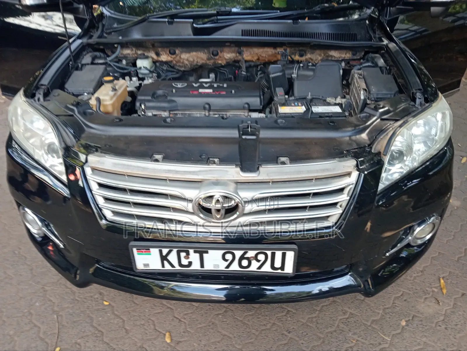 Toyota Vanguard 2012 Black