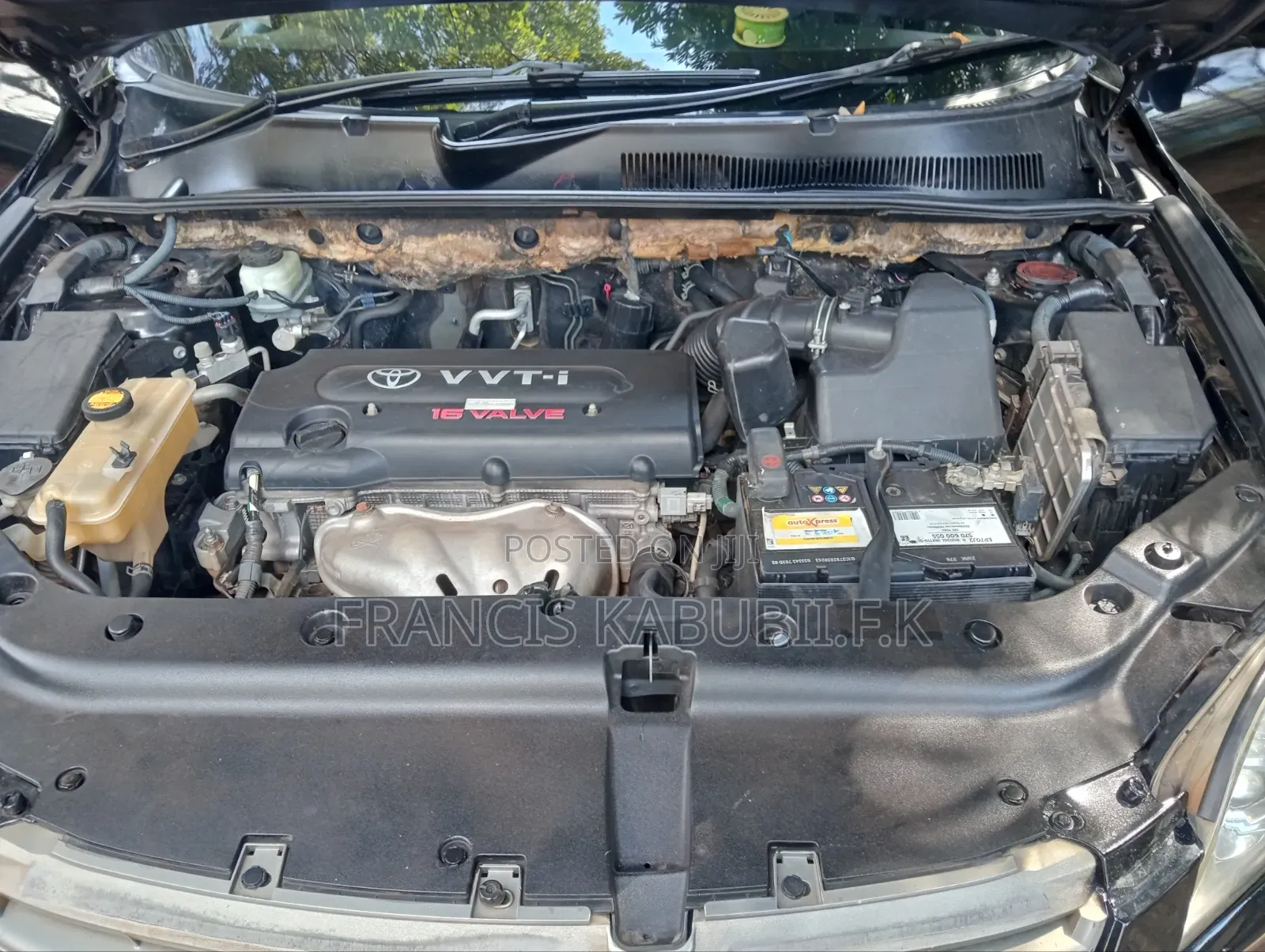 Toyota Vanguard 2012 Black
