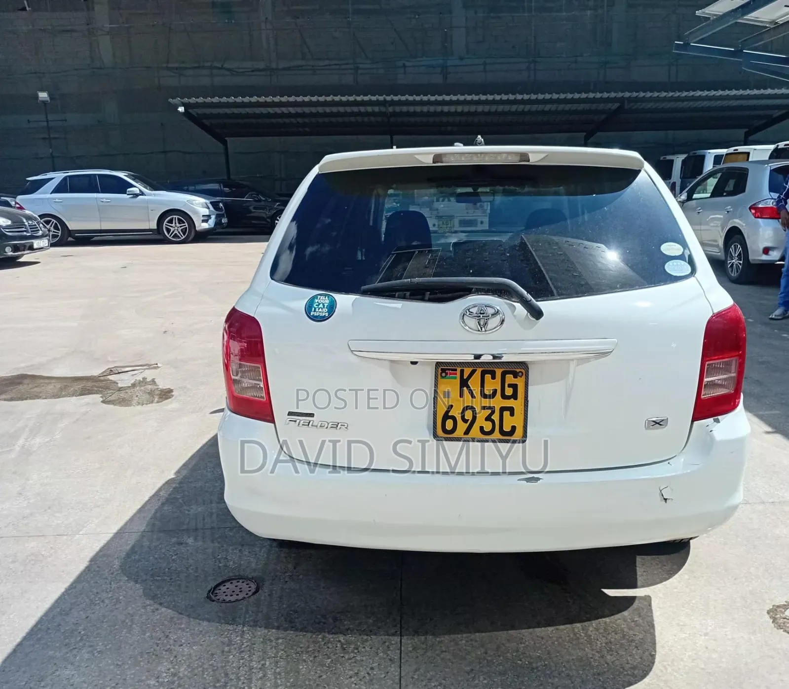 Toyota Corolla Fielder 2009 White