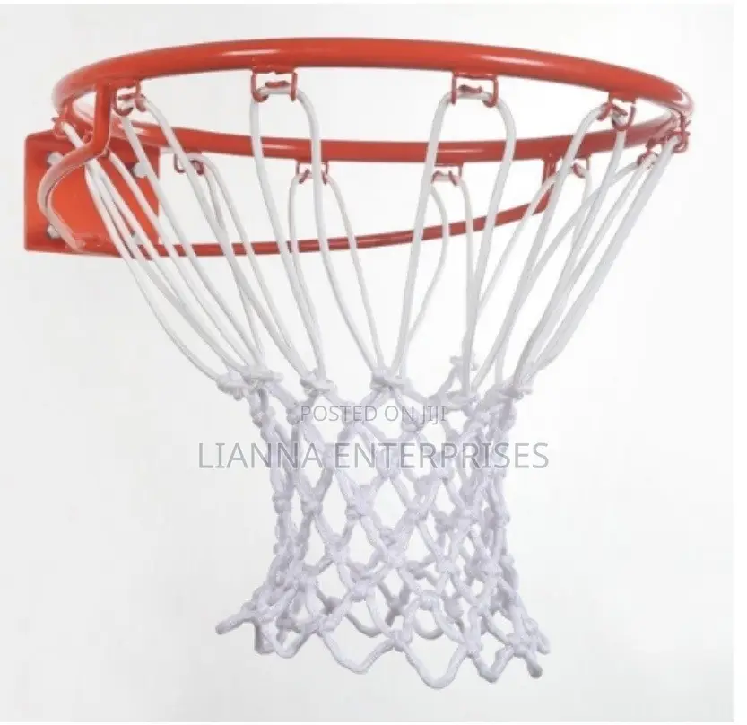 Heavy Duty Basketball Hoop Ring With Nylon Net
