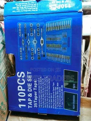 Tap and Die Set-110 Pieces