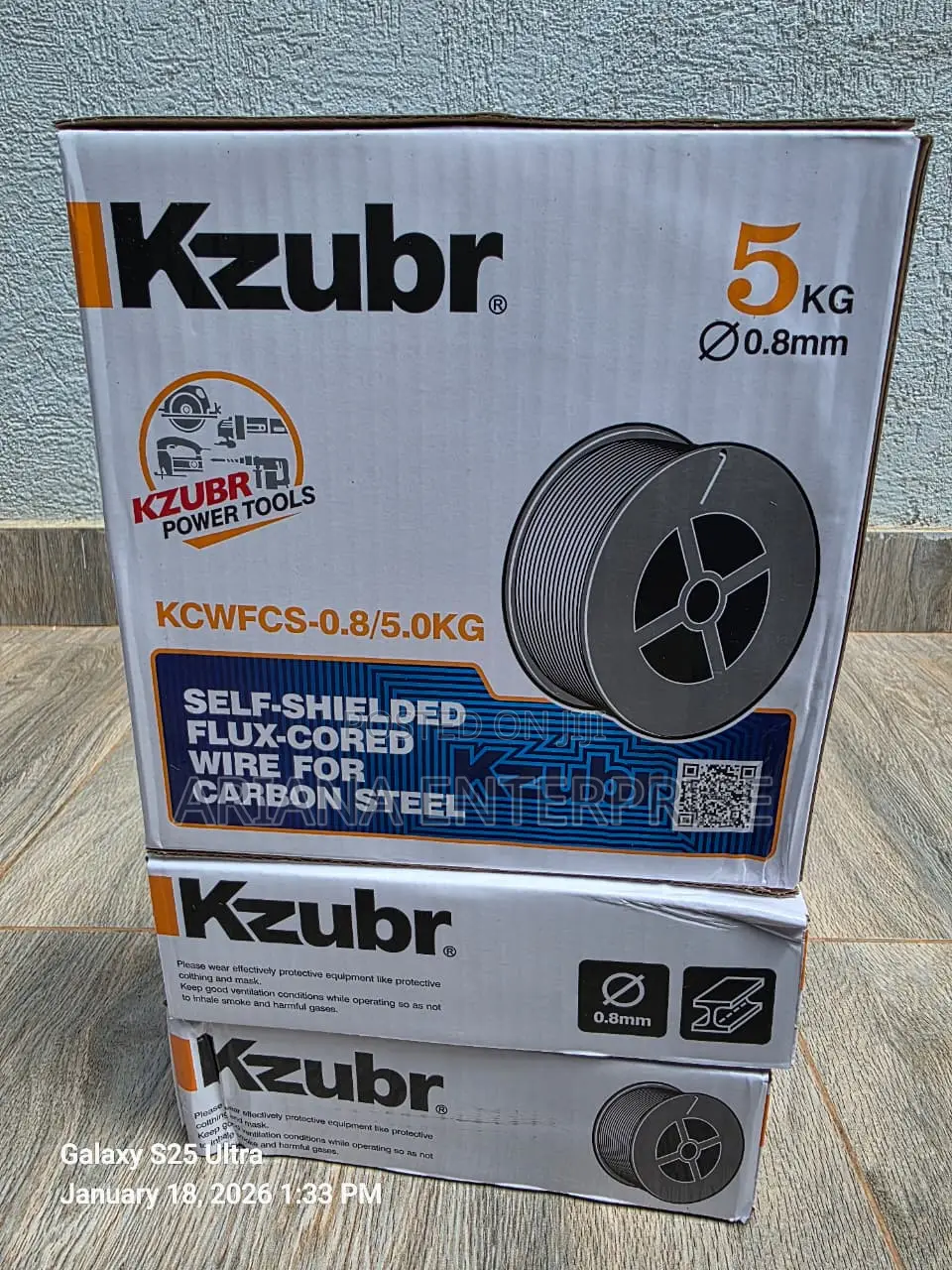 Kzubr Self-Shielded Flux-Cored MIG Welding Wire