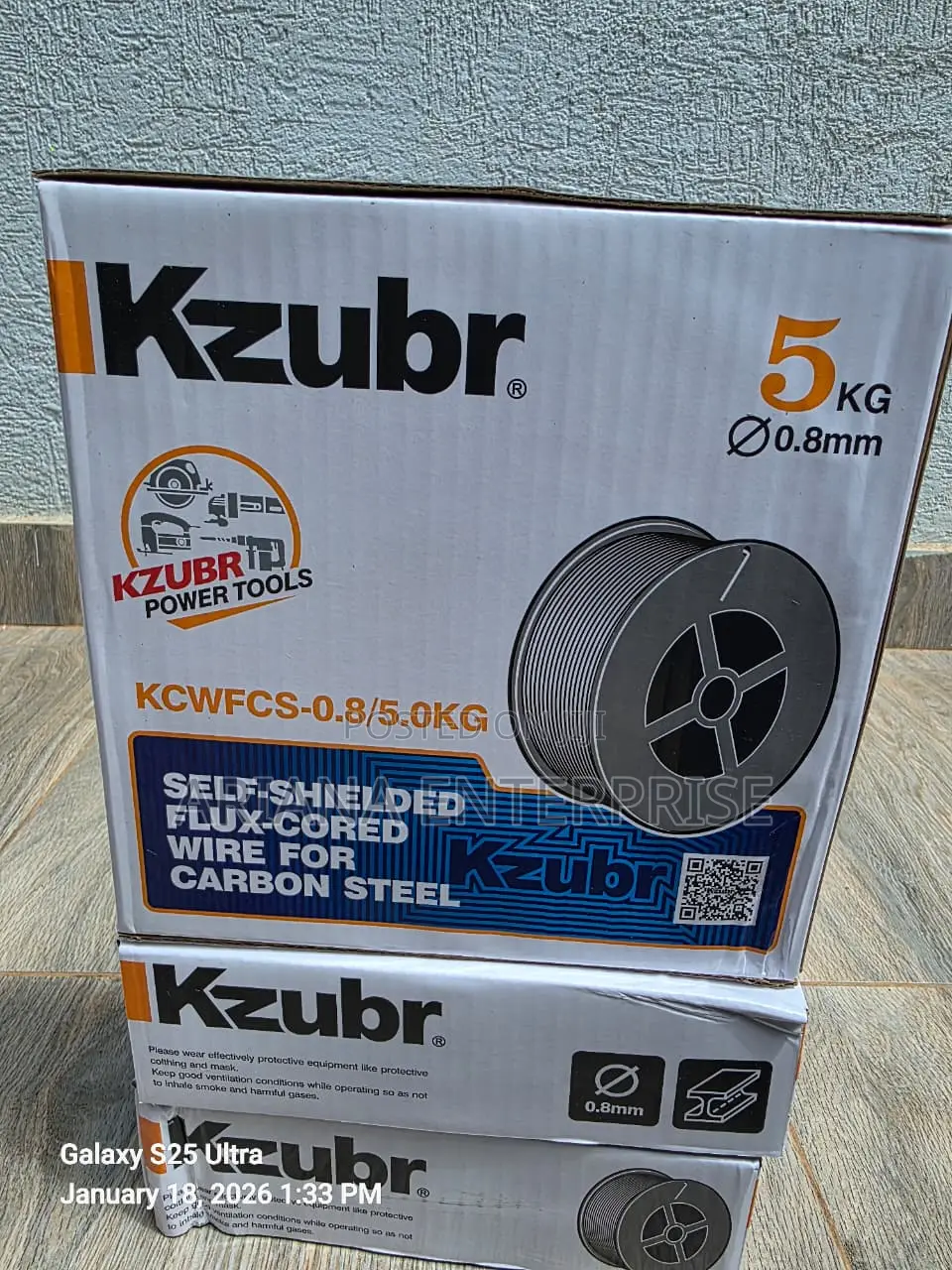 Kzubr Self-Shielded Flux-Cored MIG Welding Wire