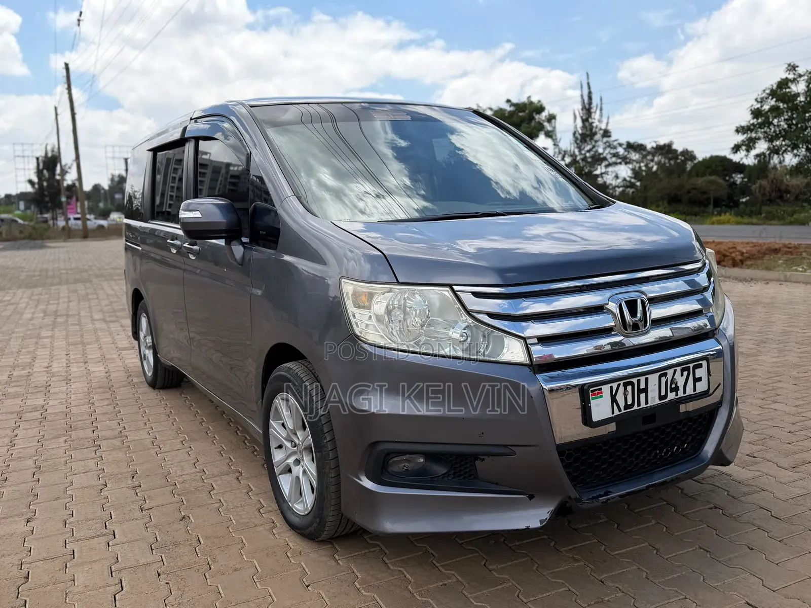 Honda Stepwgn 2014 Gray