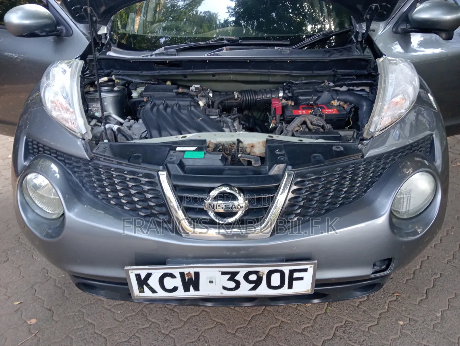 Nissan Juke S AWD 2012 Gray