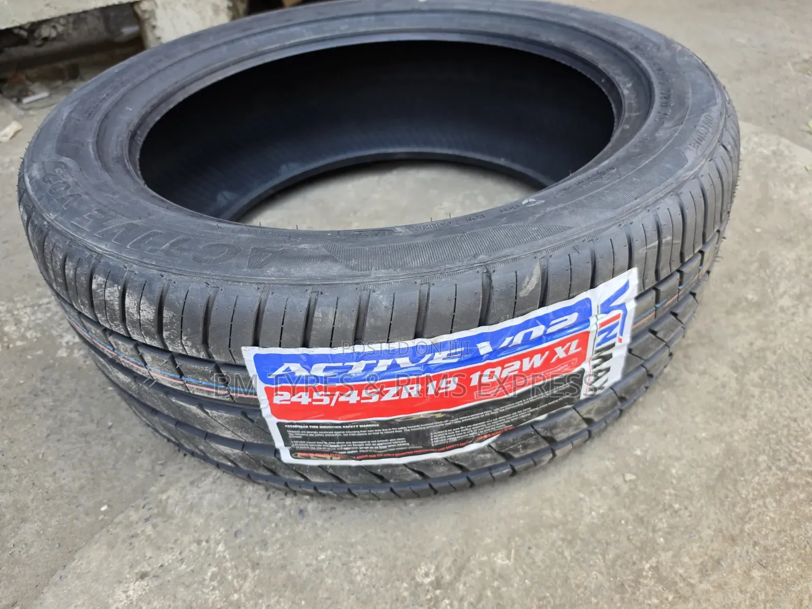 195/55 R15 Vinmax Tires.