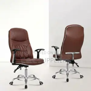 Brown Generic Swivel Conference Chair