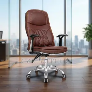 Brown Generic Swivel Conference Chair