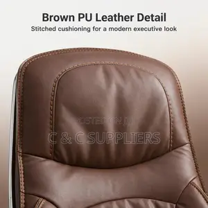 Brown Generic Swivel Conference Chair