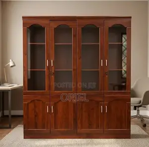 4-Door Office Cabinet – Large Office Storage Filing Cabinet