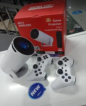 Smart HY300 Pro+ 2 in 1 3D Game Gaming WIFI Android Projector.