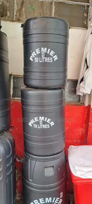 50litres Black Plastic Tank